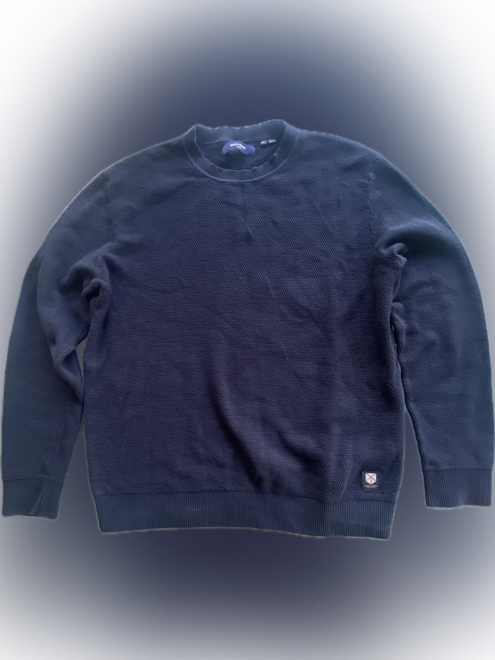 Jack & Jones Premium Crewneck Textured Sweater
